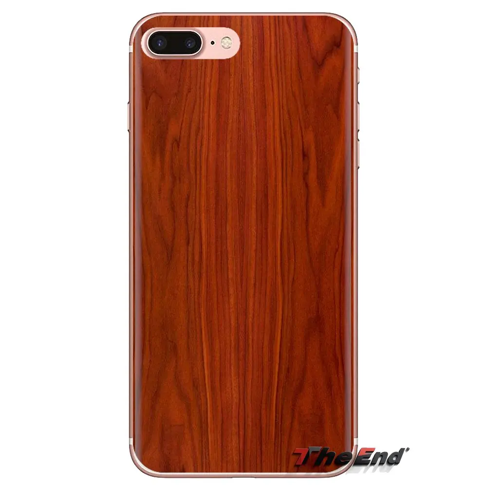 Красочные деревянные зерна для Samsung Galaxy S3 S4 S5 Mini S6 S7 Edge S8 S9 S10 Plus Note 3 4 5 8 9 прозрачное