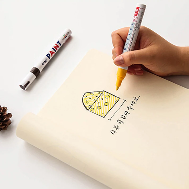 NWIEV автомобильные шины протектора CD металлический маркер для граффити ручка Lada