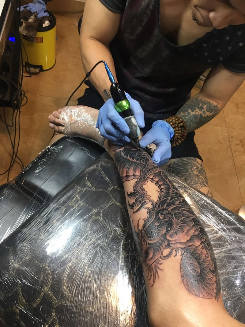 Профессиональная ротационная машинка для татуировок Rocket с японским мотором