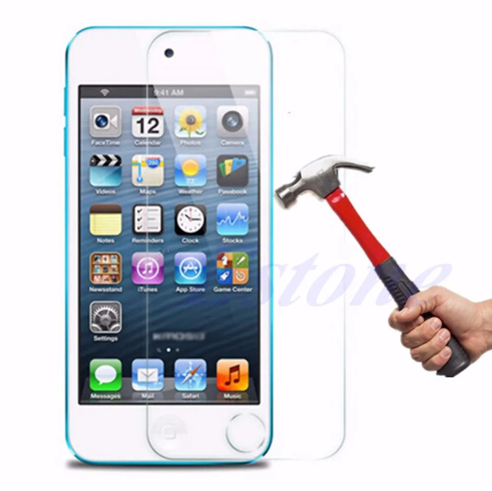 1 PC Scratch Resist Tempered Glass Screen Protector for Apple iPod Touch 5 5th Gen | Электроника