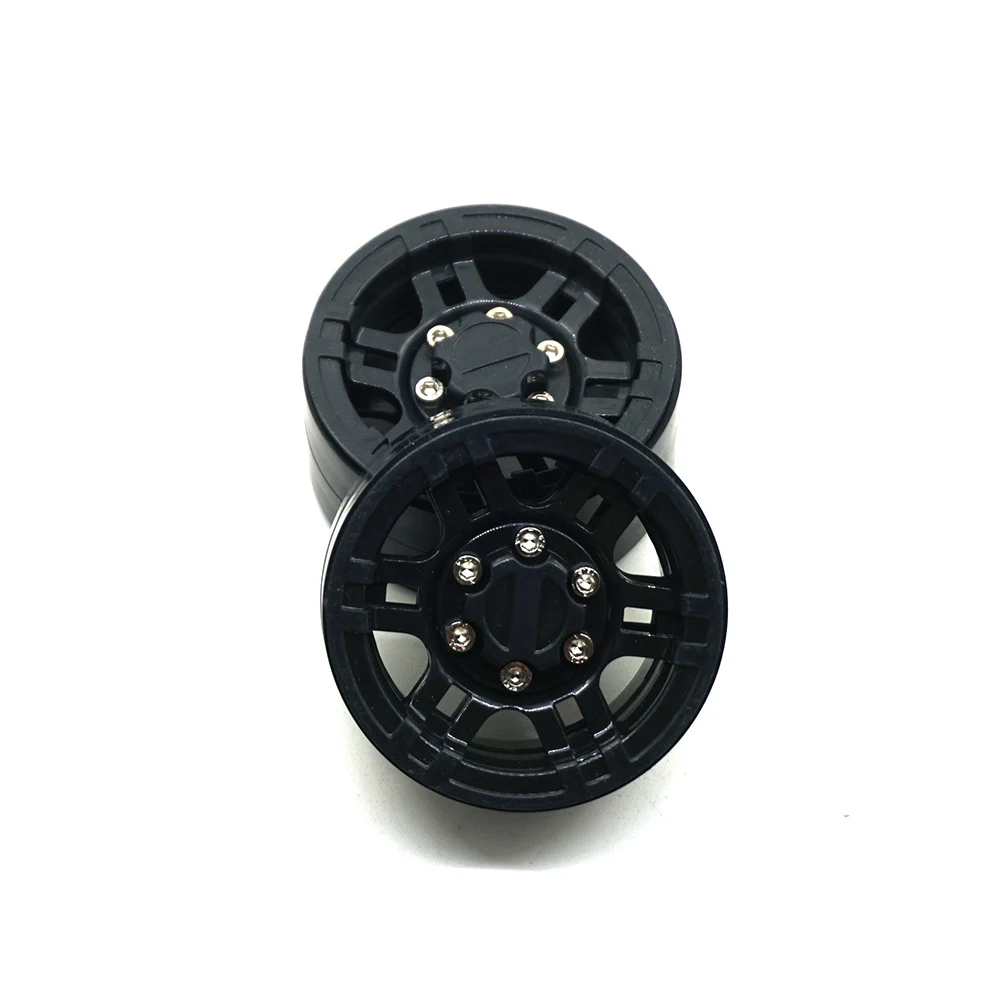 AXSPEED 1:10 Масштаб RC Гусеничный Пластиковый черный 1 9 дюйма Beadlock обод колеса для Axial