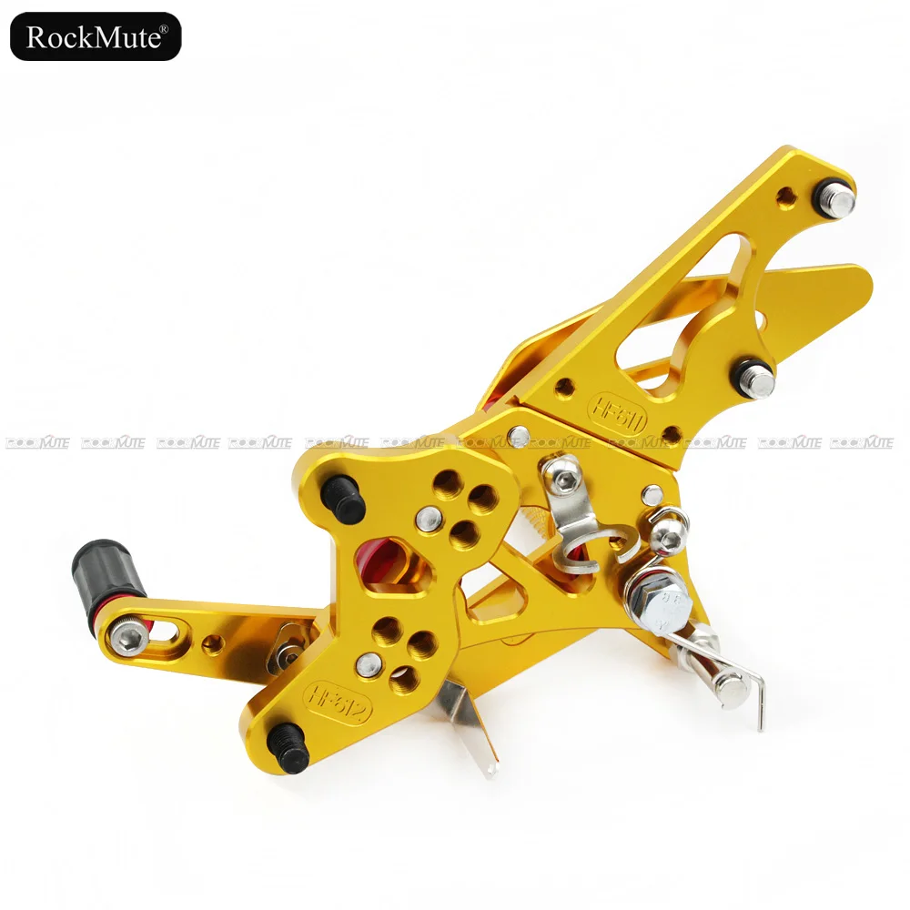 Мотоцикл Rearsets для Yamaha YZF R25/R3 MT-25 MT-03 2015-2017 Регулируемый рычаг переключения передач
