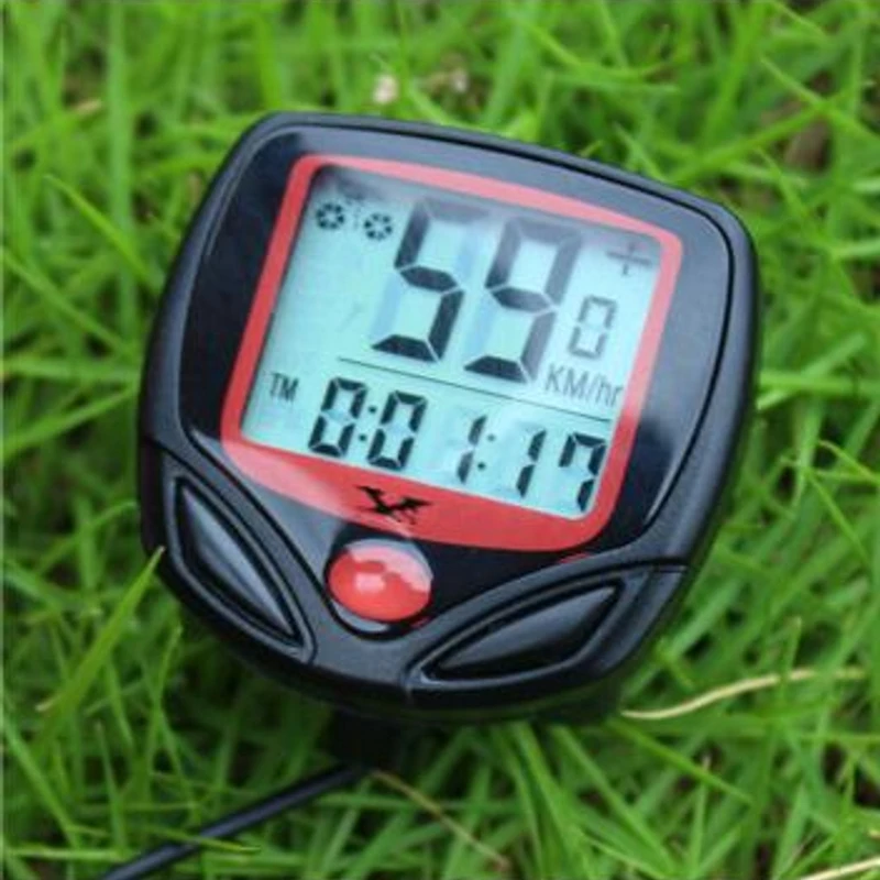Hot Digital Bicycle Bike LCD Cycling Computer Odometer Speedometer Stopwatch BU outdoor cycling accessories | Спорт и развлечения
