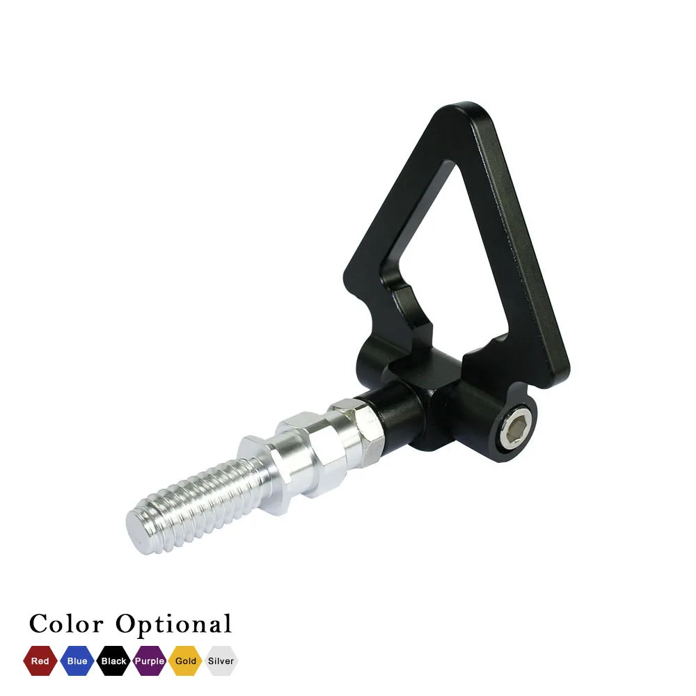 Новый алюминиевый передний и задний JDM треугольный кольцевой прицеп для