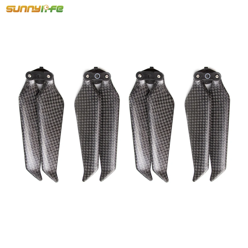 Новое поступление малошумные 8743F пропеллеры из углеродного волокна для DJI MAVIC 2