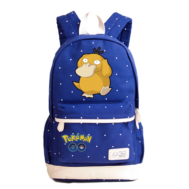Рюкзак-Монстр Pikachu Eevee в горошек для школьников и подростков, для студентов, для путешествий, для ноутбука, для девочек и мальчиков, рюкзак - Цвет: Style 4