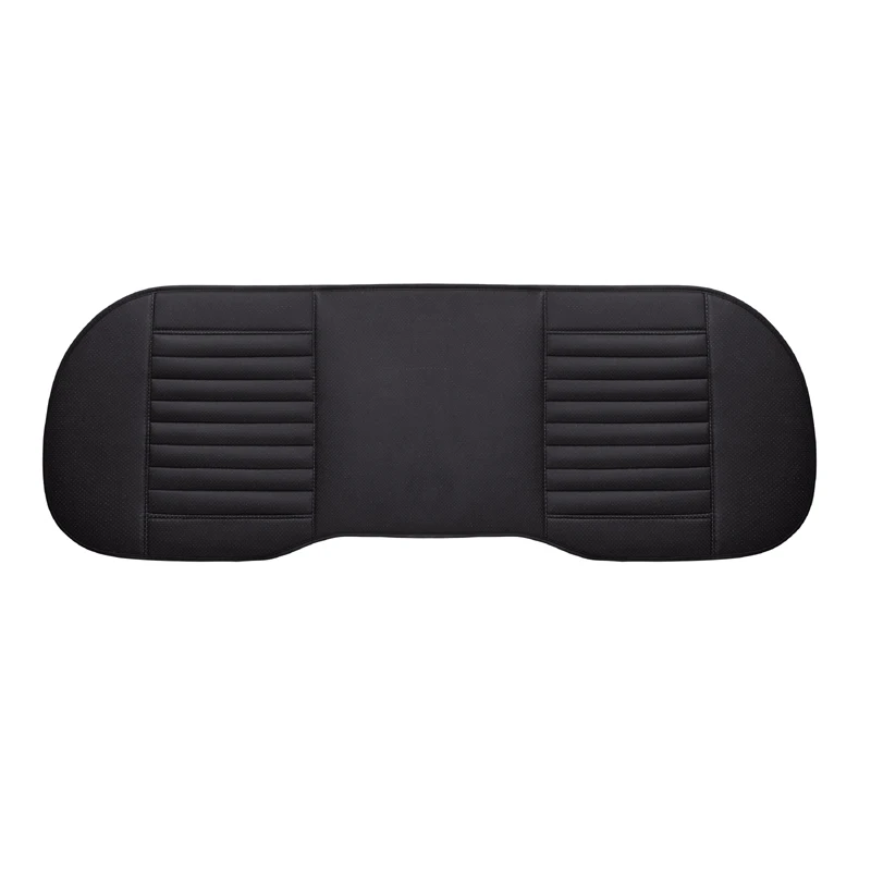 Universal Car Seat Cover PU Leather Bamboo Cushions Organizer Auto Back Rear Protector Mat Four Seasons Accessories | Автомобили и