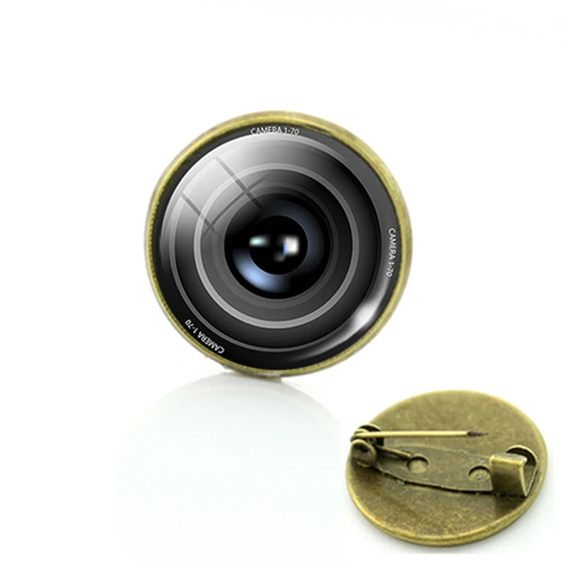 TAFREE фотокамера брошь в виде линзы DSLR художественное изображение стекло кабошон