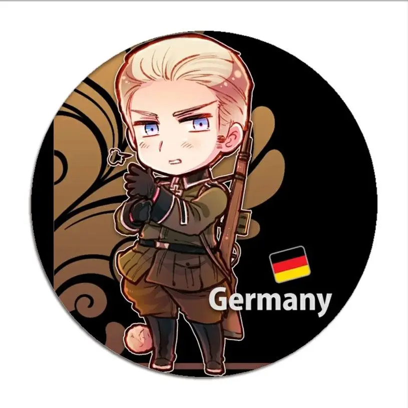 Значки манга Axis powers хеталия Косплей костюм брошь APH загородные значки Мультяшные