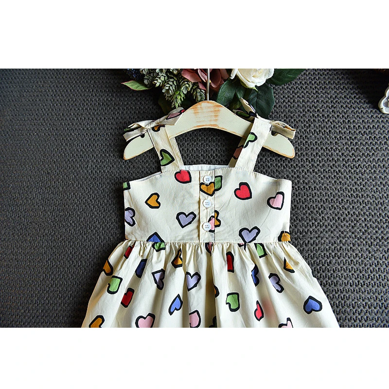 Платья для девочек LOVE DD &amp MM летняя новая детская одежда 2020 милое цветное простое
