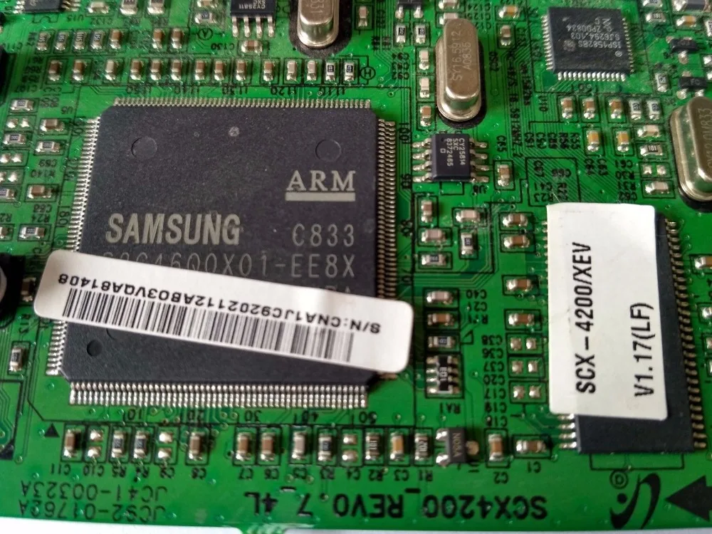Einkshop б/у откалиброванная плата для Samsung SCX 4200 SCX4200 системная x4200 |formatter board|samsung formatter
