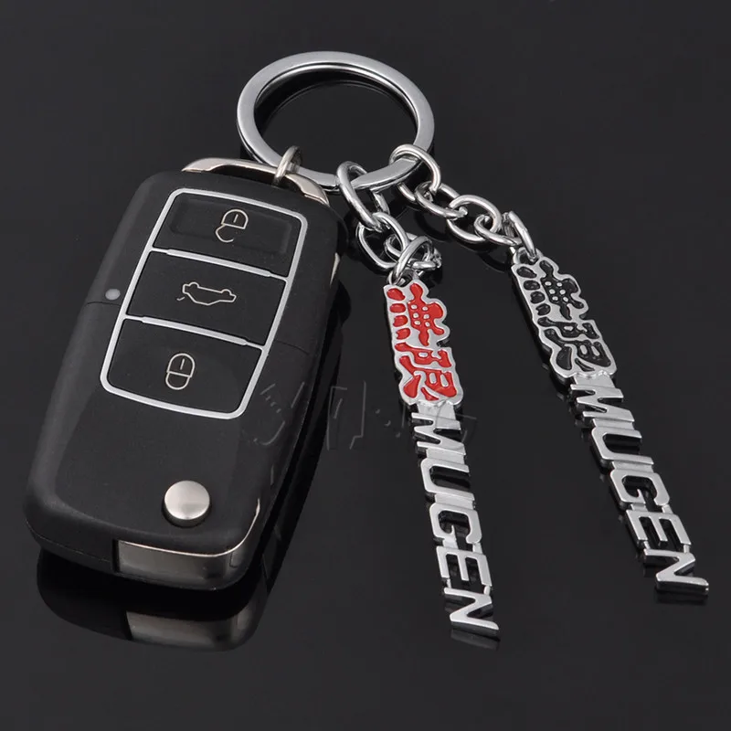 Автомобильный брелок для ключей Honda MUGEN Logo Civic CRV Jazz Odyssey Accord City Hrv аксессуары