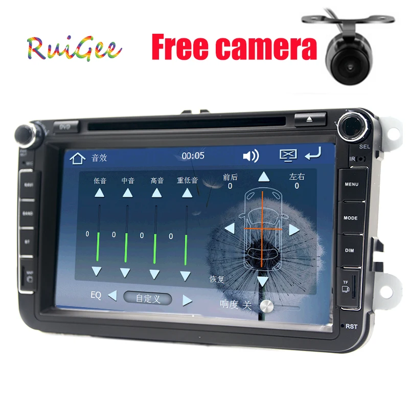 Горячая Распродажа 2 DIN автомобильный DVD GPS для VW JETTA GOLF MK5 MK6 GTI PASSAT B6 POLO SKODA Fabia