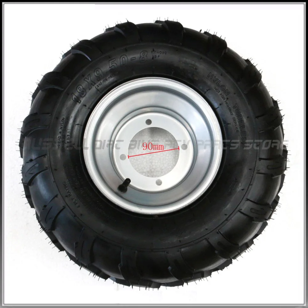 Шина и обод 18x9 50 8 для ATV багги четырехъядерная газонокосилка садовый трактор 150cc
