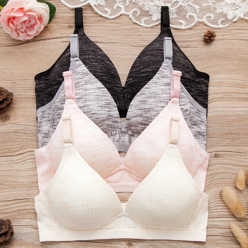 Новинка 2019 бюстгальтер для девочек без косточек спортивный подростков нижнее