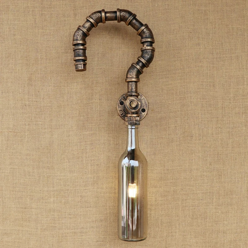 Настенный светильник в стиле ретро индастриал винтажный настенный с зонтиком и