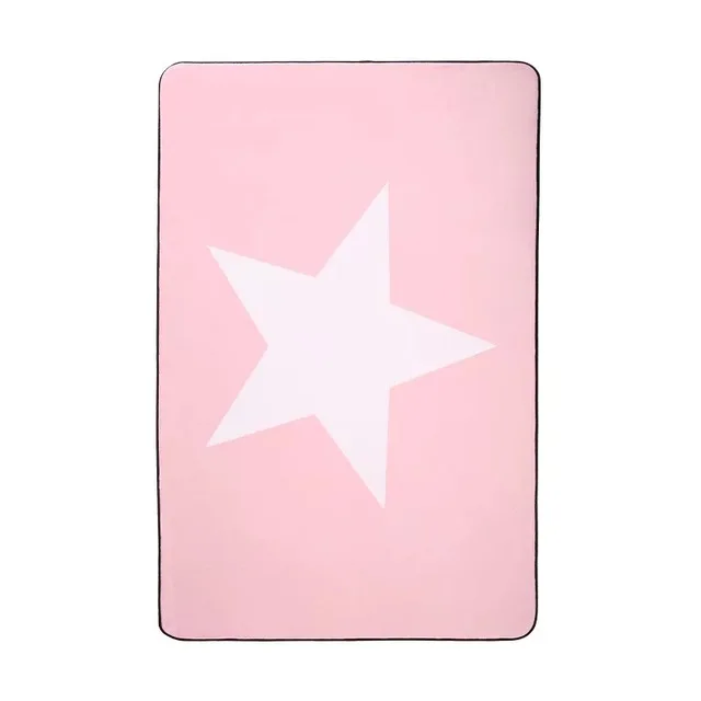 Коврик WINLIFE с принтом звезд нескользящий напольный коврик для ванной мягкие