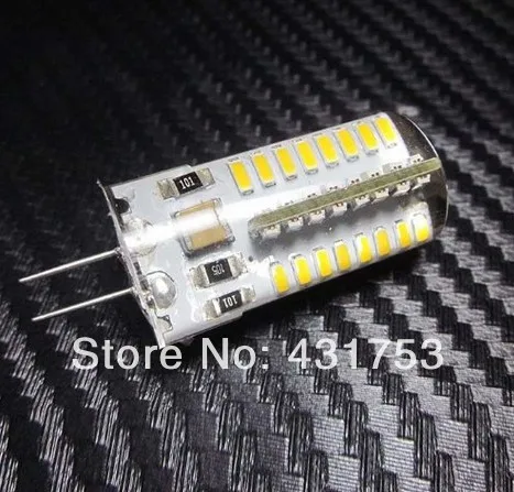 10 шт./лот Новое Прибытие G4 4 Вт 64 SMD 3014 Светодиодные Лампы Люстра хрустальные
