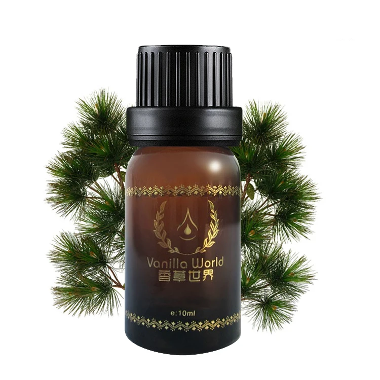

100% Pure plant essential oil pine needle oil 10ml Antibacterial improve bronchial laryngitis D36