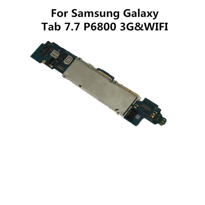 Полностью Рабочая б/у оригинальная плата для Samsung Galaxy Tab 7 P6800 3G и WIFI Материнская
