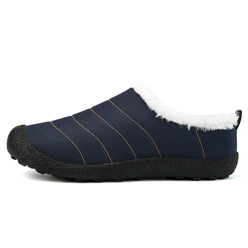 M-08-Low-dark blue WOLF WHO/супер теплые мужские зимние ботинки; мужские теплые водонепроницаемые непромокаемые ботинки; Новинка; Мужские Зимние ботильоны; Botas Masculina Bota X-188 - Цвет: M-08-Low-dark blue