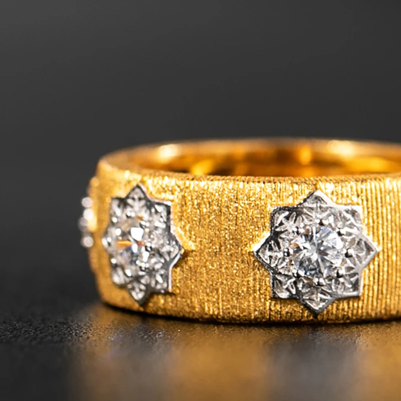 925 Silver Zircon Ring Bar Jewelry for Women European Court style vintage | Украшения и аксессуары