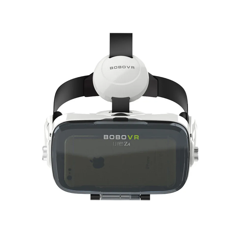 BOBO VR Z4 кожаный 3D картонный шлем виртуальной реальности очки VR очки гарнитура наушники коробка 2 для 4-6 'смартфонов