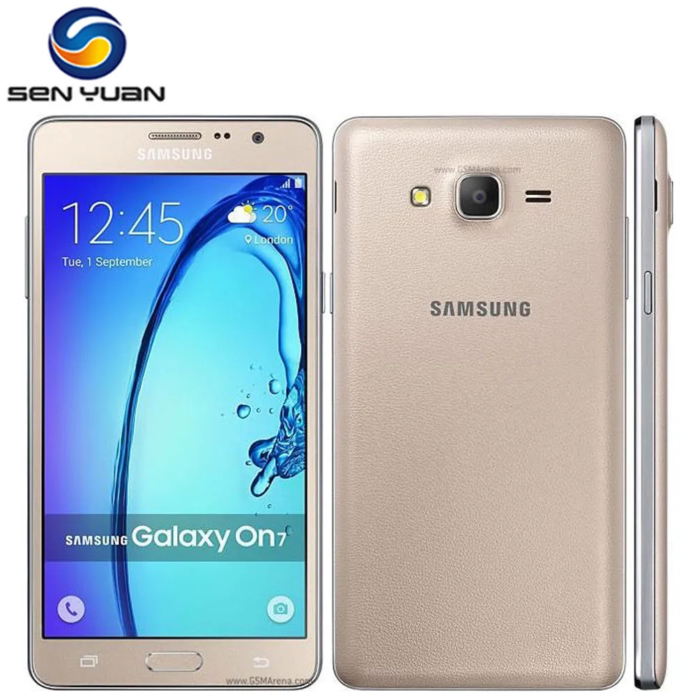 Мобильный телефон samsung galaxy On7 G6000, 8 Гб ПЗУ, 1,5 ram, камера 13 МП, четыре ядра, две sim-карты, телефон samsung galaxy on 7