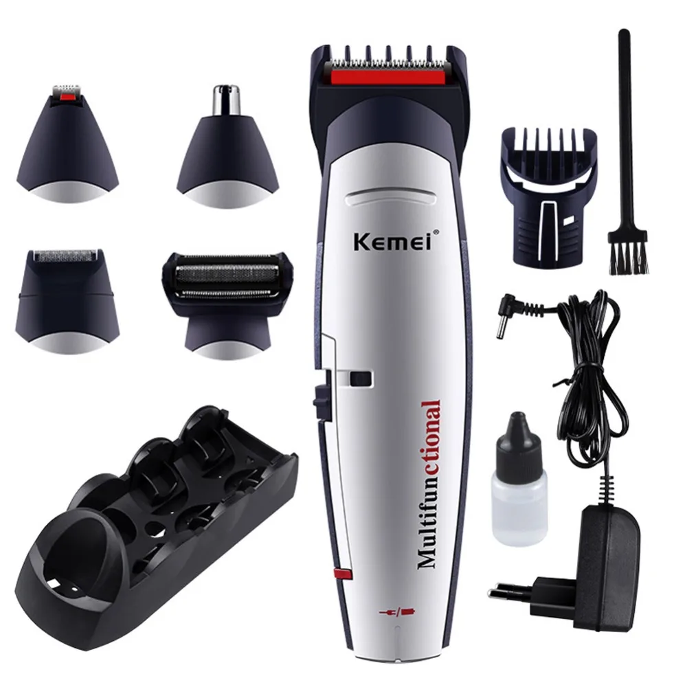 Kemei KM 560 5 в 1 портативная электрическая машинка для стрижки волос