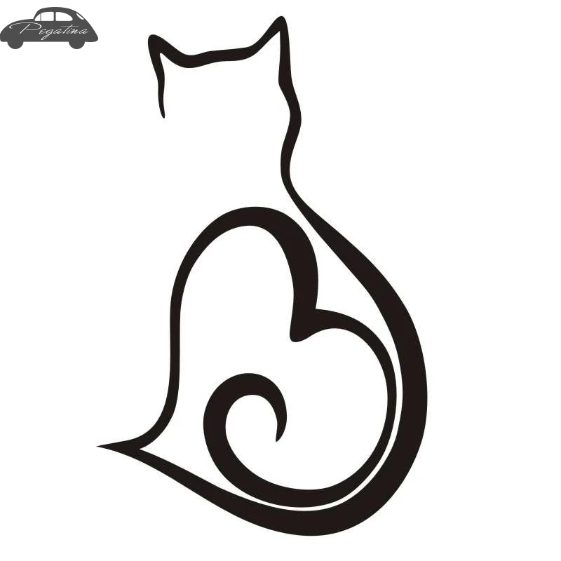 Стикер для автомобиля кошки Pet Shop наклейка плакаты виниловые настенные