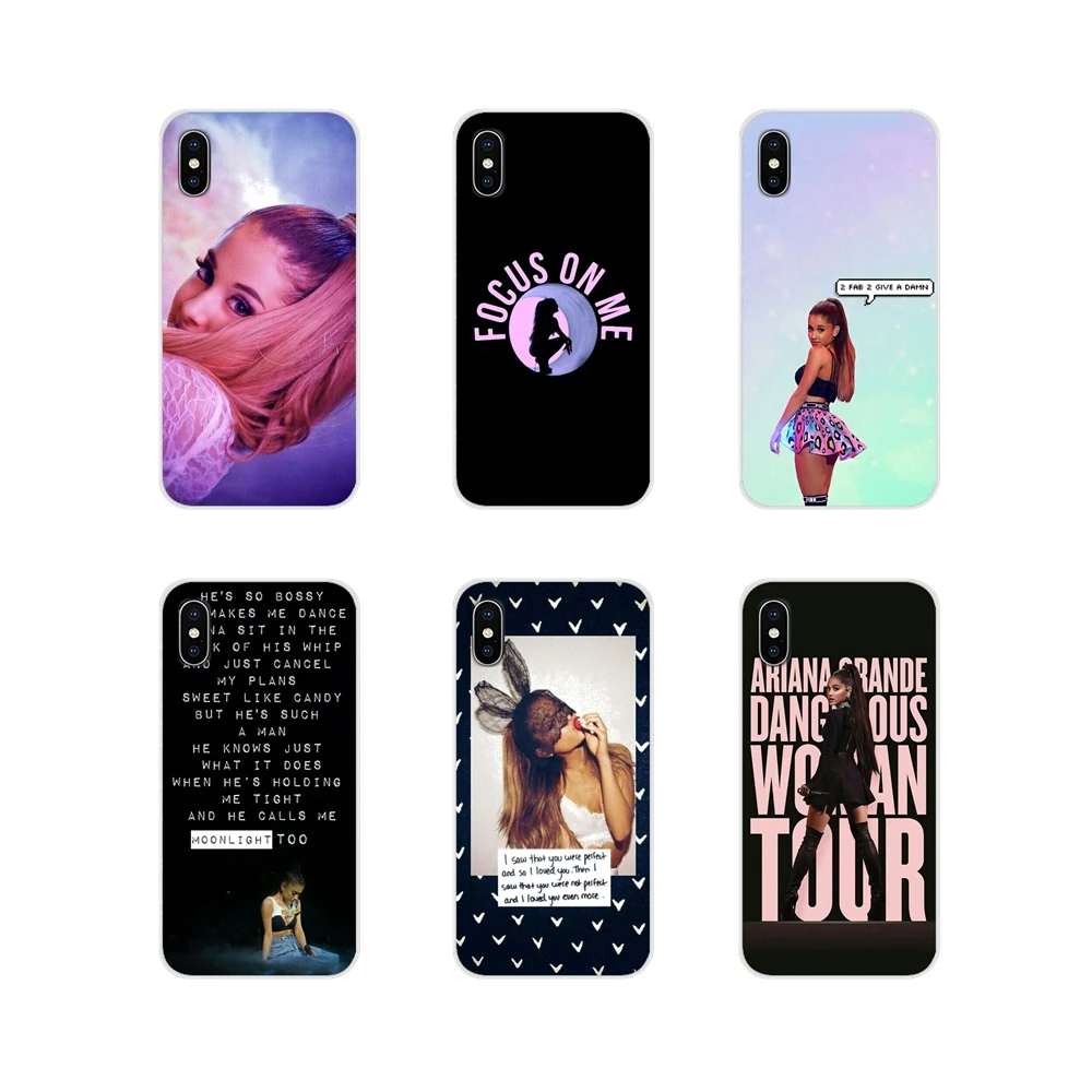 Мягкий прозрачный чехол для Oneplus 3T 5T 6T Nokia 2 3 5 6 8 9 230 3310 1 7 Plus 2017 2018 телефона ariana grande |
