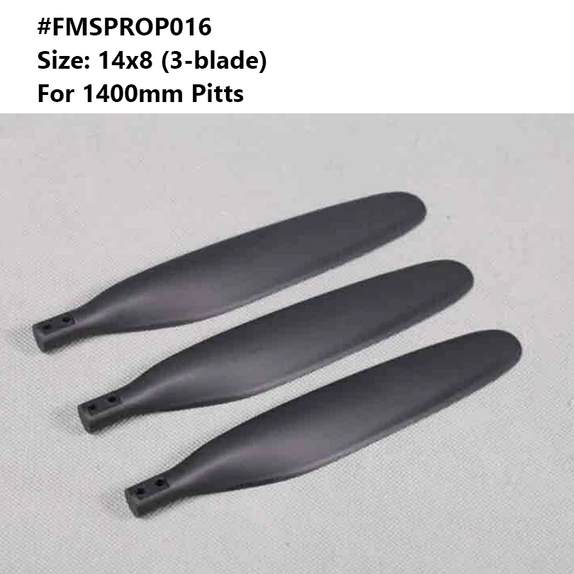 

FMS Model 1400mm 1.4m Pitts Propeller 14x8 Inch 3 Blade FMSPROP016 RC Airplane Model Hobby Plane Aircraft Avion Spare Parts