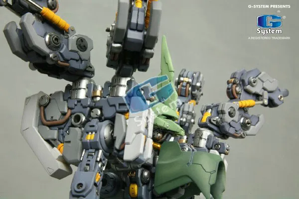 G-система Gundam Модель 1/72 NZ-666 Kshatriya(светодиодный светильник саблей в комплект не входит) Мобильный костюм комплект из смолы детские игрушки