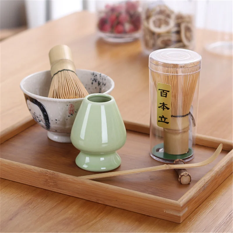 Японская Церемония Бамбук зеленый чай венчик для пудры Matcha Bamboo Chasen Полезная