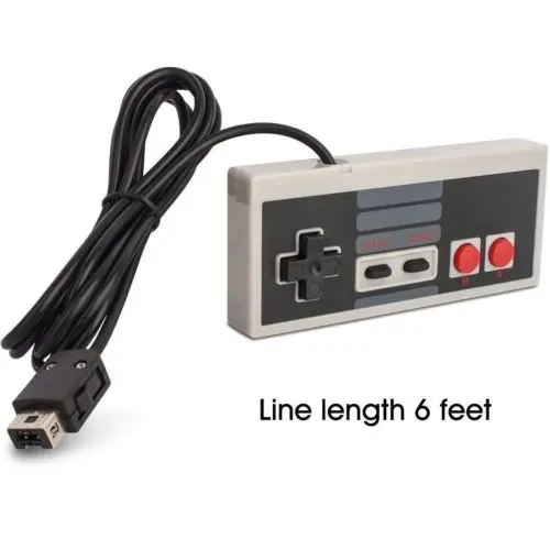 Игровой контроллер геймпад джойстик с удлиненным кабелем 1 8 м для NES Classic Edition Mini