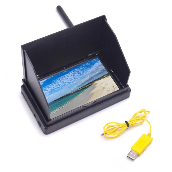 Choice 1 4,3 дюймов 48CH lcd 480x22 беспроводной приемник монитор Встроенный аккумулятор TS5828 48CH 600 мВт 700TVL 2,8 мм PAL Камера для FPV дрона - Цвет: Choice 1