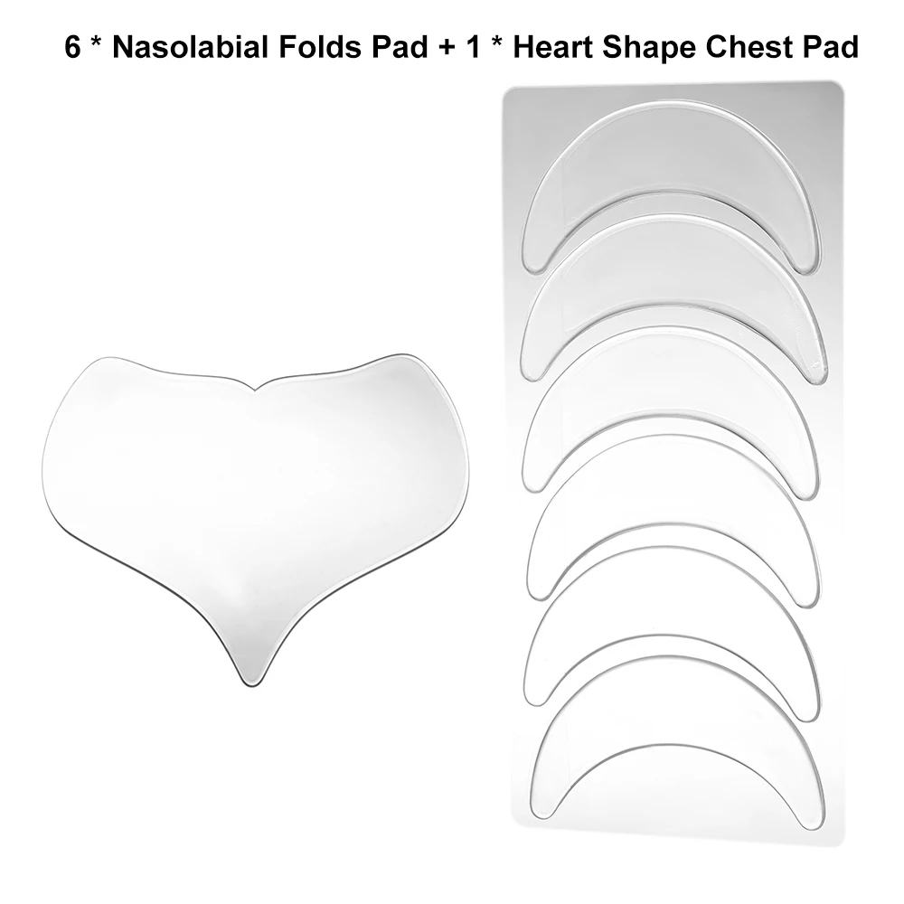 Многоразовый силиконовый прозрачный патч для удаления морщин и тонких