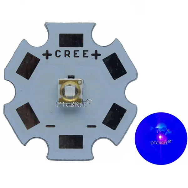 3535 395NM 10 шт. 3 Вт 365nm 395nm Ультрафиолетовый 3535 когда-либо светильник высокого Мощность светодиодный светильник эмиттер на 8/10/12/14/16/20 мм PCB - Испускаемый цвет: 3535 395NM