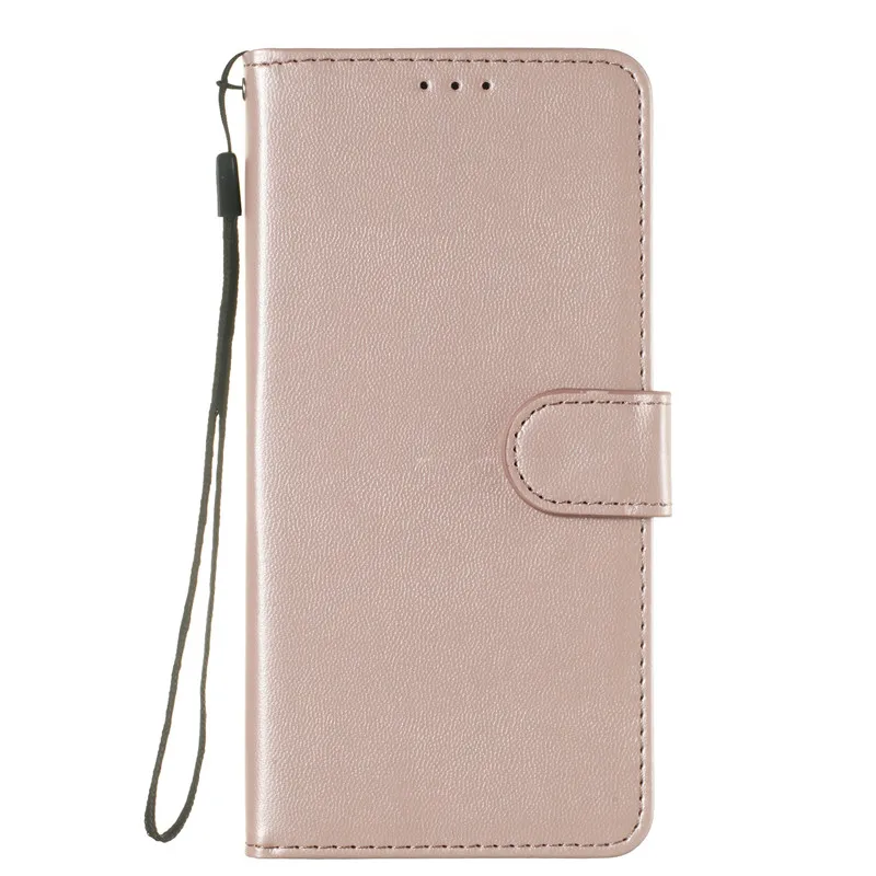 Pink Gold Роскошный кожаный флип-чехол для iPhone X, XR, XS, Max, чехол-кошелек для Fundas iPhone 8, 7, 6 S, 6 Plus, 5S, 5, SE, X, S, XSMax, чехол, 8 Plus, чехол - Цвет: Pink Gold