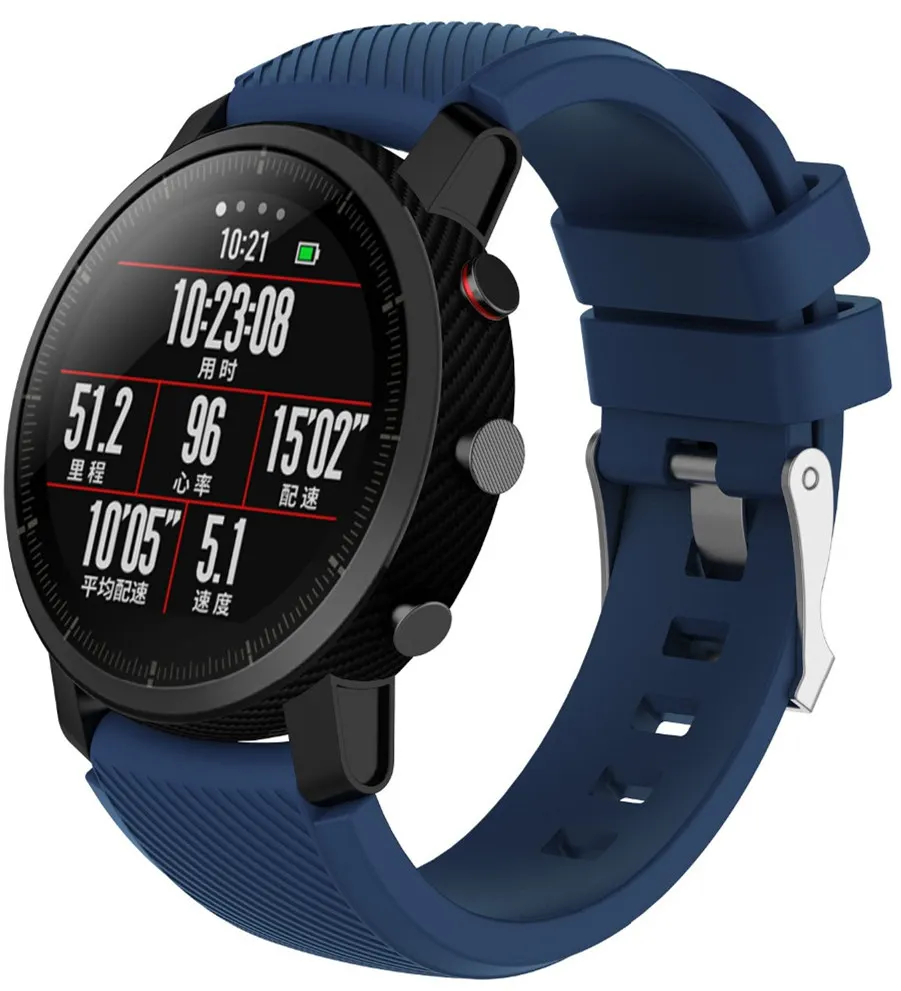 3 в упаковке ремешок для часов оригинального Xiaomi Huami Amazfit Stratos Band 2 Pace кожаный 22 мм