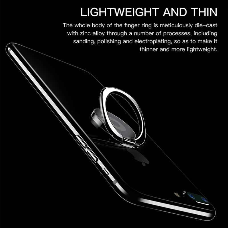 Магнитное кольцо держатель на палец Baseus для смартфонов|mobile phone holder stand|phone standholder