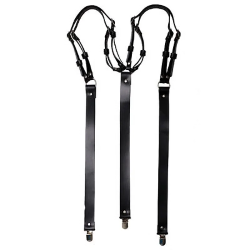 Мужские модные кожаные ремни ручной работы в стиле панк и готика ремень на грудь