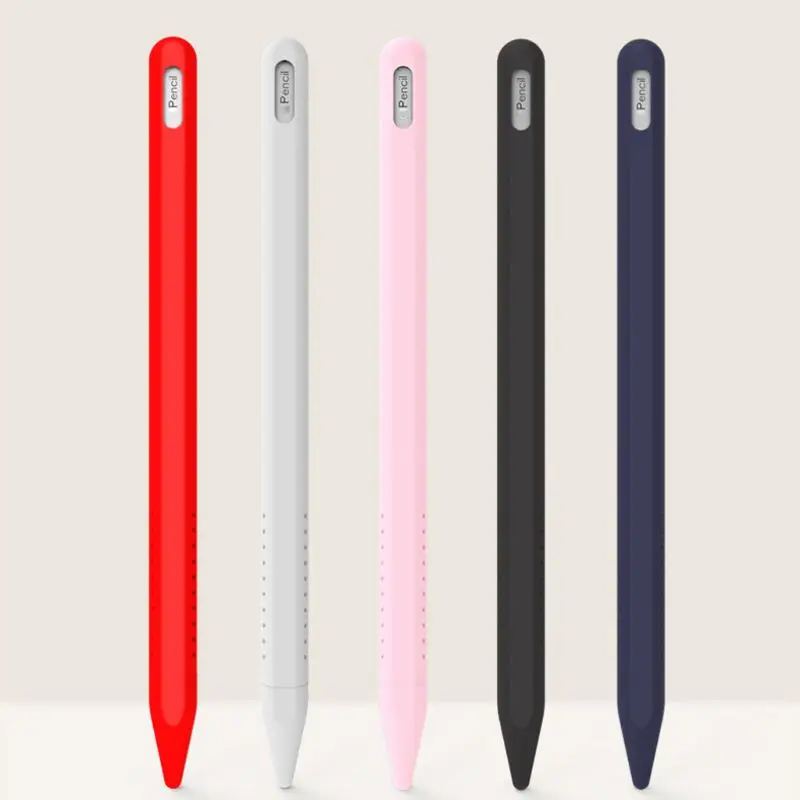 

Soft Protective Silicone Sleeve Grip Skin Cover Case for Apple Pencil 2nd Generation Protective Sleeve For Apple Pencil 2 Grip S
