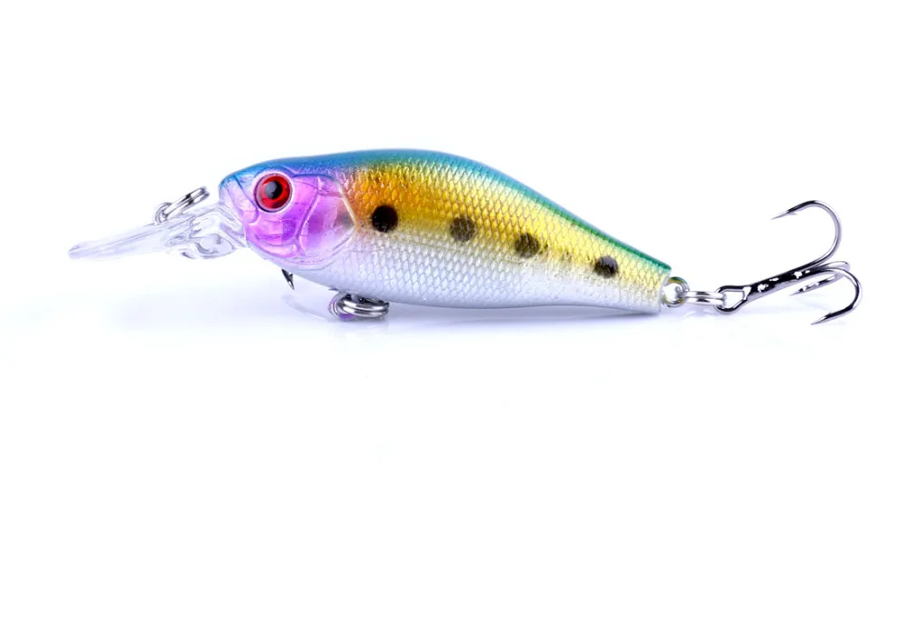 1 шт. рыболовные приманки hengjia 8 5 г 7 см|crazy fish lure|fishing lurebait crankbait |