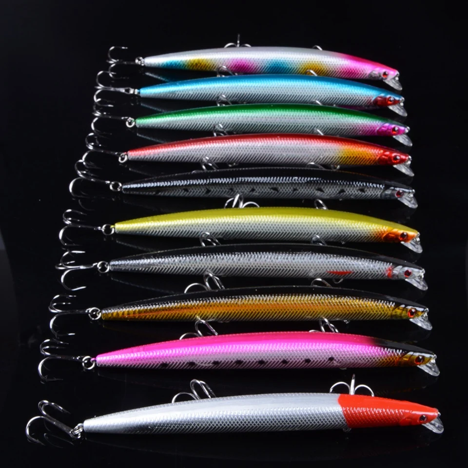 1 шт. 18 см 26 г Гольян рыболовная приманка воблеры с 6 # крючками плавающая твердая