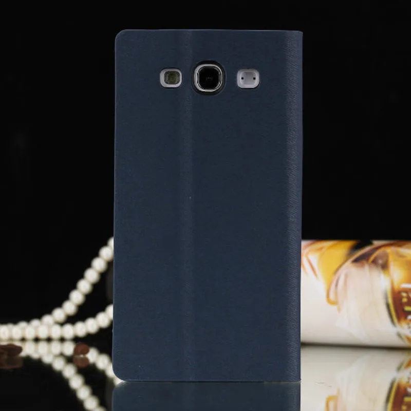 Роскошный чехол бумажник S3 Neo I9301 из искусственной кожи в лаконичном стиле для