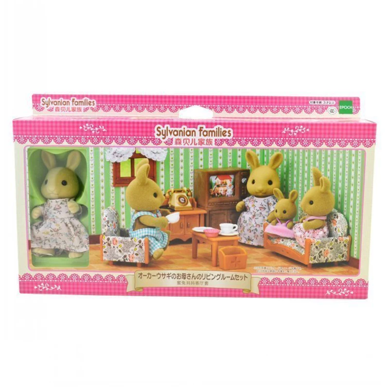 Sylvanian Family кукольный домик мебель аксессуары гостиная сцены игровой набор фигурка