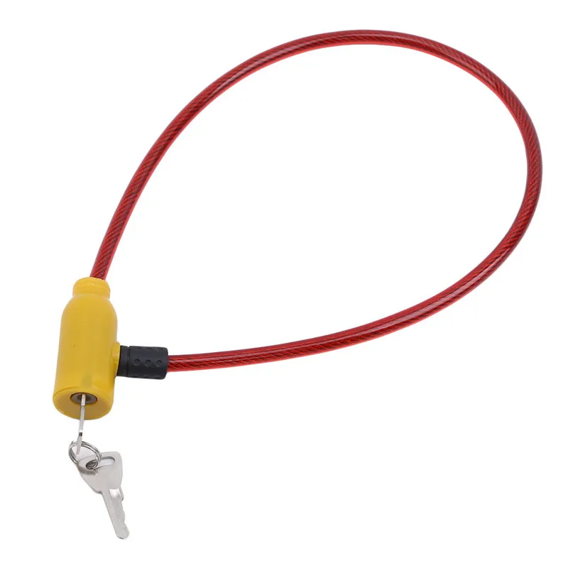 Многофункциональный велосипедный замок изысканный стальной кабельный замок наружные принадлежности Противоугонный замок горный велосипед проволочный замок