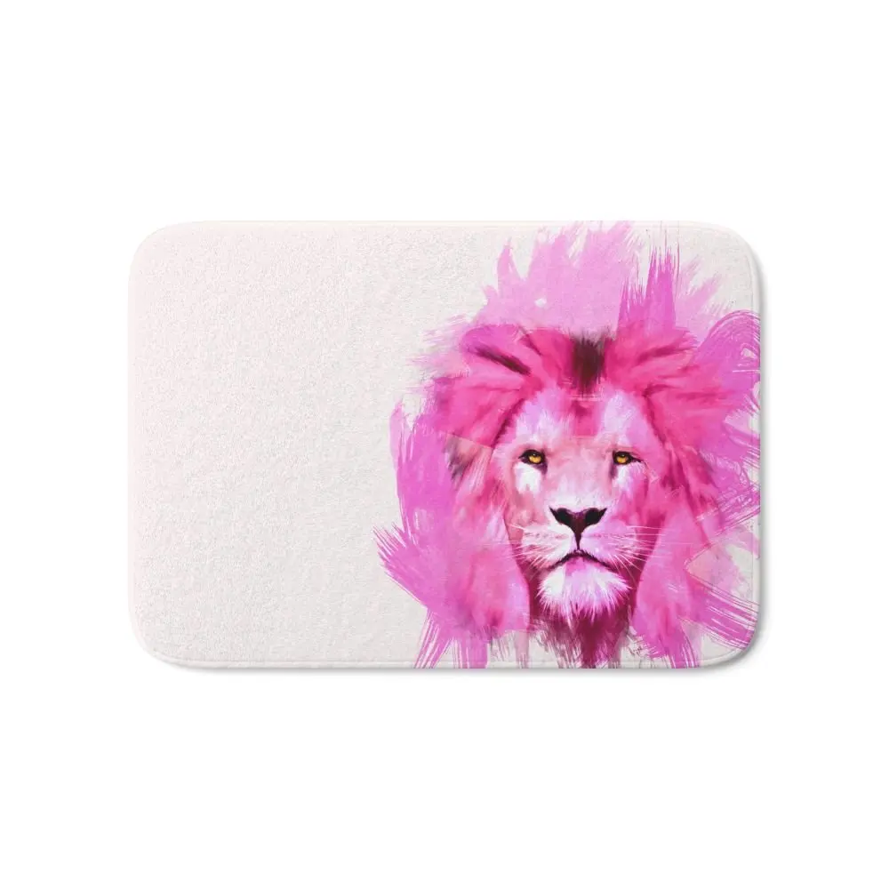 Розовый Лев глянул на меня коврик для ванной 21 &quotx 34&quot|mat mat|mat pinkpink mat |
