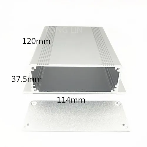 1 шт. алюминиевый корпус 114*37 5 120 мм|box box|box enclosureenclosure box |